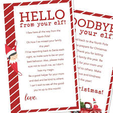 Santa's little gift to you! Free Printable Elf On The Shelf Letters I Heart Naptime