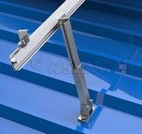 Aluminum Triangle Adjustable Angle Solar Panel Roof Mounting ...