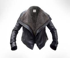 Etsy Finds Of The Week Our Favorite Leather Goods Black Leather Biker Jacket Shearling Jacket Fashion