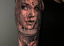 Caged Woman