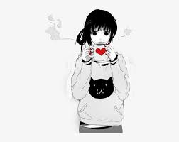 May 19, 2021 · women, dark hair, dark eyes, face, looking at viewer, wanke, women indoors, maid, maid outfit, gloves, silver eyes, bell, anime girls, anime, choker, frontal view. Cool Anime Png Anime Girl Drinking Coffee Transparent Png 500x595 Free Download On Nicepng