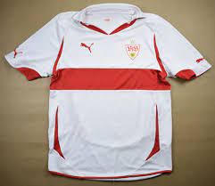 Vfb stuttgart 1993/95 adidas home football shirt xl mens vintage soccer jersey. 2010 11 Vfb Stuttgart Shirt L Football Soccer European Clubs German Clubs Other German Clubs Classic Shirts Com