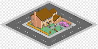 Ненастоящий капитан и ненавидит море. Das Simpsons Haus Springfield Artist D Oh House Png Pngwing