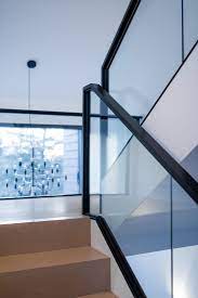 Our cable railing is available in stainless steel, black stainless, and phosphorous bronze. Stainless Steel Glass Railing Demax Arch Glass Staircase Railing Glass Stairs Modern Staircase