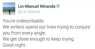 Lin Manuel Miranda Goodnight Good Morning Tweets Lin Manuel Miranda Lin Manuel Lin Manuel Miranda Quotes