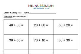 What is an addition number? Mr Nussbaum Adding Ten To Two Digit Numbers