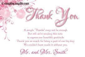 Check spelling or type a new query. Wedding Thank You Card Wording Samples Easyday