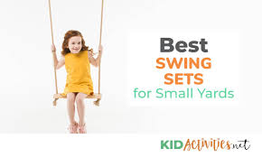 You can install the swing set easily within minutes by following the user manual. Best Swing Sets For Small Yards Kid Activities