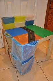 Custom Lego Table With Side Pocket Storage Ikea Hackers Lego Table Lego Table Diy Lego Table Ikea