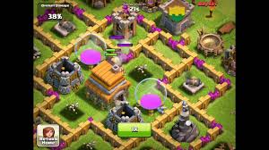 Town hall walls become adorned with the gold posts and rods. Clash Of Clans Best Level 6 Town Hall Defense Youtube