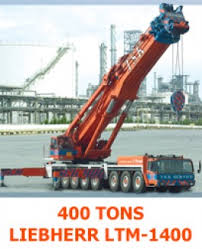 400 Tons Liebherr Ltm 1400 T S K Crane Service Co Ltd