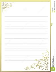 Fancy Notepaper Note Paper Printable Lined Paper Writing Paper