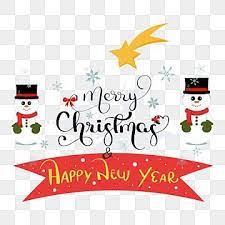 Merry Christmas And Happy New Year Hand Lettering Witn Snowman And Snowflakes Merry Christmas Clipart Merry Christmas Christmas Png And Vector With Transpare Merry Christmas Quotes Happy Holidays Greetings Happy Merry