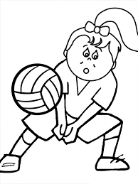 Maybe you would like to learn more about one of these? A Picture Of A Volleyball Coloring Home