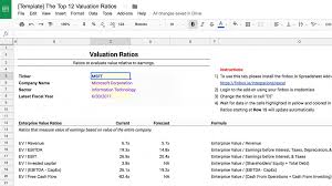 Check spelling or type a new query. The 12 Valuation Ratios Every Investor Should Know