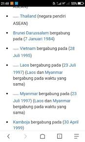 Jika sistem cukai itu tidak dilaksanakan dengan baik, ia akan menjejaskan perniagaan, katanya. Sebutkan Tahun Masuknya Negara Asean Menjadi Anggota Asean Secara Berurutan Brainly Co Id