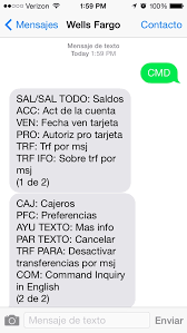 Under normal circumstances, wells fargo will support the final version of a browser shortly after the release date. Wells Fargo Ofrece A Los Clientes Que Hablan Espanol Un Nuevo Servicio De Banca Por Texto Text Banking En Espanol Business Wire