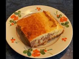 как приготовить пирог с фаршем и картошкой в духовке Pin Na Doske Bonne Cuisine