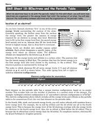 Touch device users, explore by touch or with swipe gestures. Electrons And The Periodic Table Worksheet Printable Pdf Download