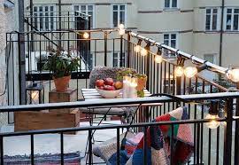 Most balconies are often left drab and absent of life, and unjustly so. 15 Small Balcony Lighting Ideas Homemydesign Small Balcony Lighting Ideas Balcony Lighting Small Balcony