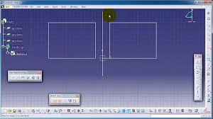 Mirror constraint in catia v5: 18 Catia Beginner Tutorial Sketch Mirror