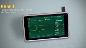Extech RH550 Humidity/Temperature Chart Recorder With Touch ...