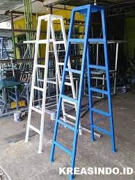Jasa Tangga Lipat Besi Terbaik Di Jabodetabek Dan Sekitarnya Tangga Pengawetan Kayu