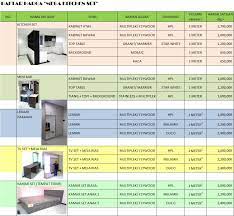 Gambar kitchen set lengkap penuh perhitungan gambar kitchen set secara umum merupakan sebuah lemari atau cabinet yang fungsinya sebagai daftar harga rak tv modern dan minimalis daftar harga. Daftar Harga Jasa Kitchen Set Murah Bekasi Melayani Area Jakarta Tanggerang Dan Karawang