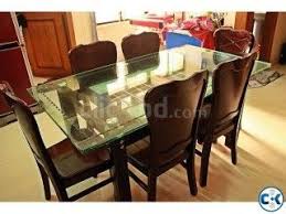 Tabl contemporary wood dining table stowaway dining table set 4 chairs home interior chair round book table bedroom furnitur eagt kitchen furniture hidden table kitchen toy wooden child kitchen table modern dining table fixture chair wood. Malaysian Wood Processed 6 Chair Set Dinning Table Fresh Furniture Dining Table Dining Table Dining Table Chairs