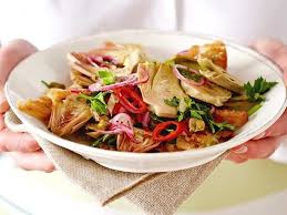 Artischocken Panzanella Rezept Lecker Panzanella Rezept Rezepte Artischocken