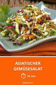 Asiatischer Gemusesalat Rezept Asiatische Rezepte Rezepte Gemuse Rezepte Gesund