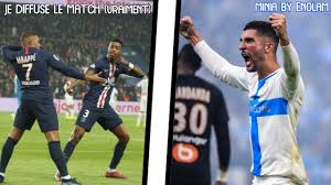 Psg Om Ligue 1 Uber Eats En Direct Live Fr Olympique De Marseille Paris Saint Germain Youtube
