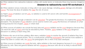 The other worksheets are available for the atomic. Radioactivity Multiple Choice Question Quiz Word Fill Gap Fill Worksheet Questions Gapfill Wordfill Revision Practice Questions