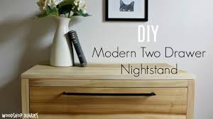 Check spelling or type a new query. How To Build A Modern Two Drawer Nightstand Youtube