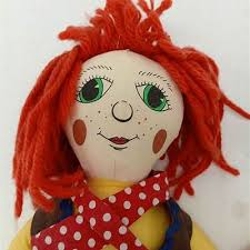 ROSIE RAGDOLL ROSIE and jim rag doll productions soft toy collectable £4.99 
