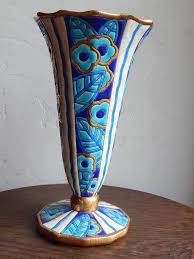 Beau Vase Emaux De Longwy Marque De 1898 1948 H 27 5 Cm Art Nouveau Art D Co Art Deco Art Deco Furniture Art Deco Interior