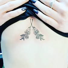 Small Flowers Sternum Tattoo Pic By Josmoontattoo Sternum Tattoo Tattoos For Daughters Sternum Tattoo Design