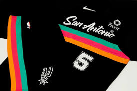 Copyright © 2021 nba media ventures, llc. Spurs Unveil Fiesta Themed Nike City Edition Uniforms Ahead Of 2020 21 Season San Antonio Spurs