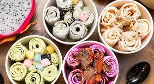 In a deep fat fryer or a heavy saucepan, fry frozen coated ice cream balls one or 2 at a time, in deep hot oil (375°f) for 15 seconds or till golden brown. Cool Your Sweaty Corpus With Stir Fried Ice Cream At Legend Tasty House Bleader
