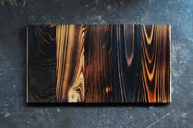 Shu Sugi Ban Traditional Japanese Burnt Wood Siding It Can Create A Variety Of Color Effects An Reclaimed Wood Console Table Burnt Wood Finish Charred Wood