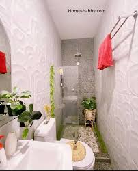 Namun, tenang saja anda dapat memanfaatkan space yang tersedia sebagai kamar mandi minimalis yang nyaman dan menarik. 6 Inspirasi Desain Kamar Mandi Sederhana Tapi Menawan Helloshabby Com Interior And Exterior Solutions