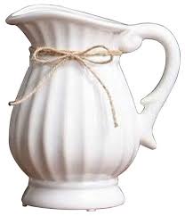 Line the flowers on newspaper, plain, white paper, tissues or blotting paper (any paper that can absorb if the flowers aren't dry, microwave another minute until they're dry. High Quality Ceramic Vase Dry Flower Vase White Traditional Vases By Blancho Bedding Houzz