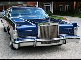 Image result for Dark Blue 1972 Lincoln