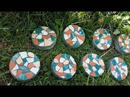 Maybe you would like to learn more about one of these? Diy Mosaic Stepping Stone Youtube