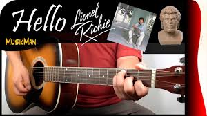 How To Play Hello Lionel Richie Guitar Lesson Guitabs 130 Youtube