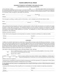 A document designating a health care surrogate may designate an alternate surrogate provided the designation is explicit. Free Florida Durable Power Of Attorney For Health Care Form Living Will Adobe Pdf Word