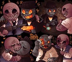 Old men save me… (ultra greed x buckshot roulette dealer) : rbindingofisaac