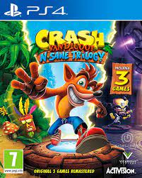 Esta divertida aplicación contiene 12 juegos diseñados para niños. Crash Bandicoot N Sane Trilogy Playstation 4 Games Center