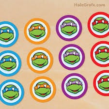 Shop target for teenage mutant ninja turtles home & decor you will love at great low prices. Free Printable Retro Teenage Mutant Ninja Turtle Cupcake Toppers