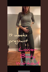 2nd Trimester Pregnancy Workout Lower Body